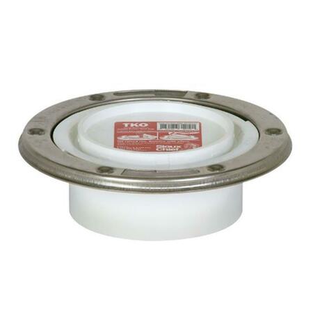 SIOUX CHIEF 886-4PTMSPK PVC TKO Closet Flange 4 in. 4263588